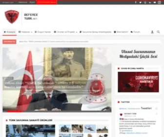 Defenceturk.net(Defence Turk) Screenshot