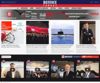 Defenceturkey.com(Defence turkey magazine) Screenshot