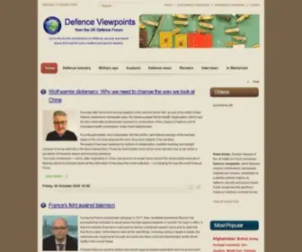 Defenceviewpoints.co.uk(Defence Viewpoints from UK Defence Forum) Screenshot