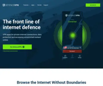 DefenceVPN.com(High-Speed, Secure & Anonymous VPN Service) Screenshot