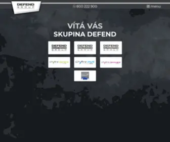 Defend.cz(Defend Group) Screenshot