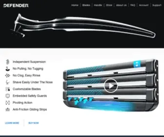Defenderrazor.com(Defender Razor) Screenshot