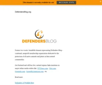Defendersblog.org(Defendersblog) Screenshot
