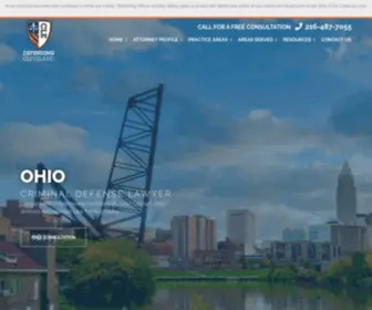 Defendingcleveland.com(Defending Ohio) Screenshot