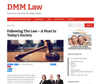 Defendmidemocracy.com(DMM Law) Screenshot