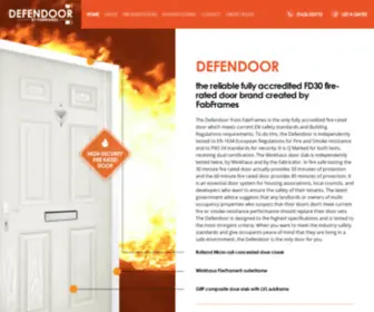 Defendoor.co.uk(Defendoor by Fabframes) Screenshot