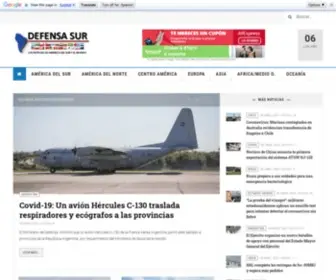 Defensasur.com.ar("Defensa Sur) Screenshot