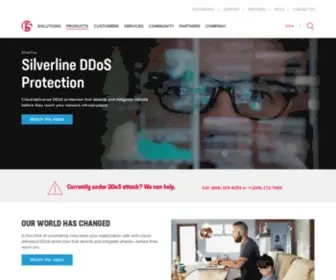 Defense.net(Distributed Cloud DDoS Mitigation Service) Screenshot