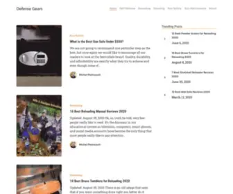 Defensegears.com(Defense Gears) Screenshot