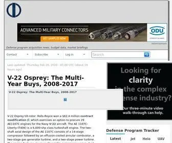 Defenseindustrydaily.com(Defense Industry Daily) Screenshot