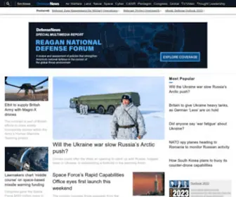 Defensenews.com(Defense News) Screenshot