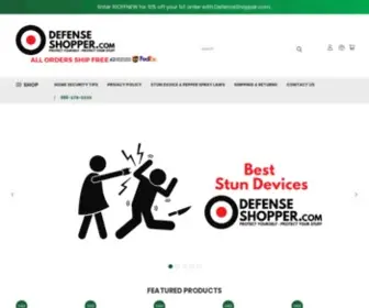 Defenseshopper.com(A BoughtOnTheNet.com webstore) Screenshot