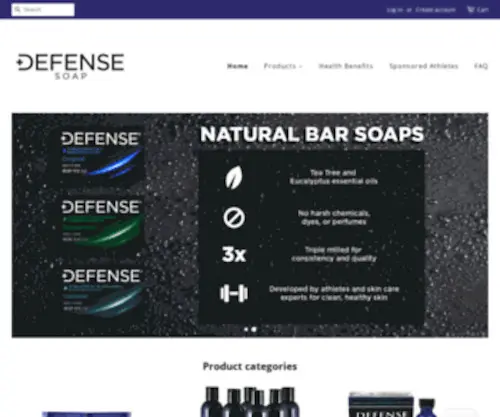 Defensesoap.eu(Defense Soap) Screenshot