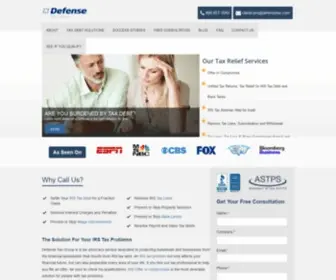 Defensetax.com(IRS Tax Attorney) Screenshot