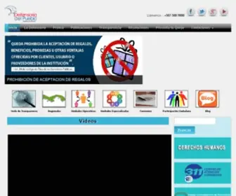 Defensoria.gob.pa(Defensoría) Screenshot
