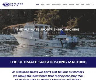 Defianceboats.com Screenshot