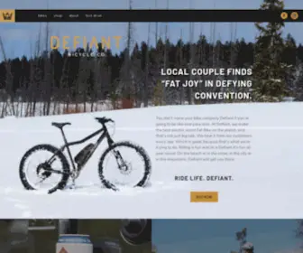 Defiantbicycles.com(Defiantbicycles) Screenshot