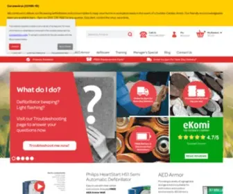 Defibshop.co.uk(Independent Defibrillator & First) Screenshot