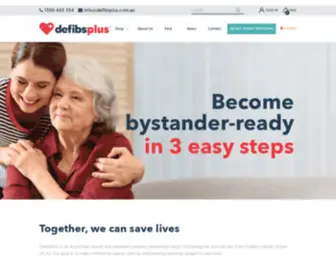 Defibsplus.com.au(Best Defibrillators In Australia) Screenshot