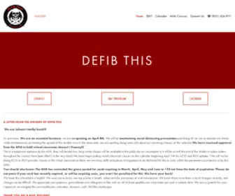 Defibthis.com(Our mission) Screenshot