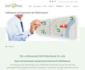 Defikataster.de(Definetz e.V) Screenshot