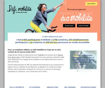 Defimobilite-Paysdelaloire.fr(Défi) Screenshot