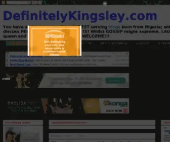 Definitelykingsley.com(Definitelykingsley) Screenshot