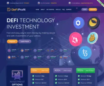 Defiprofit.io(DEFI PROFIT LIMITED) Screenshot