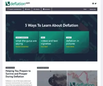 Deflation.com Screenshot