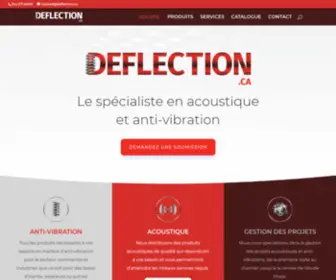 Deflection.ca(ACCUEIL) Screenshot