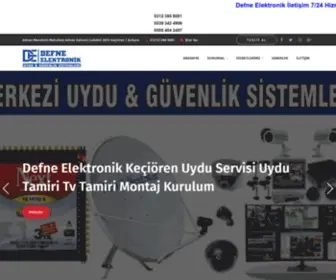 Defneelektronikank.com(Ankara ve Tüm Semtlerinde Uydu Servisi – Tv Tamiri) Screenshot