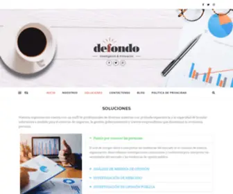 Defondo.com(Soluciones) Screenshot