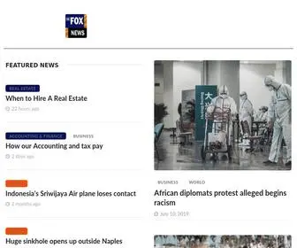 Defoxnews.com(De Fox News) Screenshot