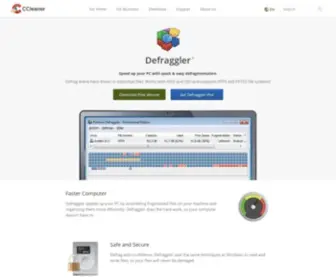 Defraggler.com(Redirecting) Screenshot
