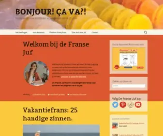 Defransejuf.nl(Bonjour) Screenshot