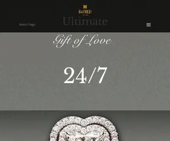 Defred.com.sg(DeFRED Jewellers) Screenshot