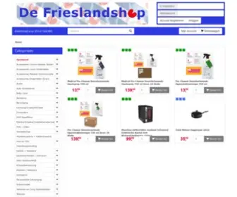 Defrieslandshop.nl(defrieslandshop) Screenshot