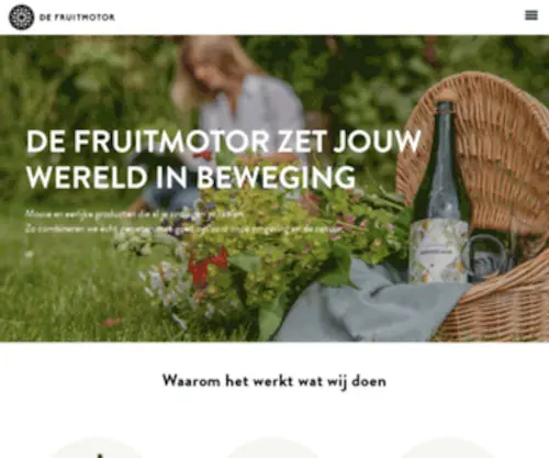 Defruitmotor.nl(De Fruitmotor zet jouw wereld in beweging) Screenshot