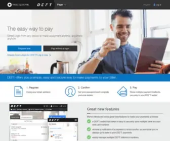 Deft.com.au(DEFT Payment Systems) Screenshot