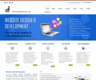Deftinfosystems.com(Deft Infosystems) Screenshot