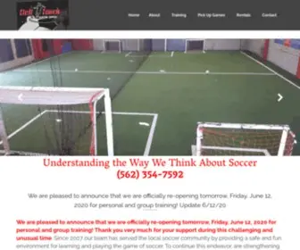 Defttouchindoorsoccer.com(Deft Touch Indoor Soccer Center) Screenshot