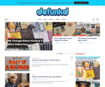 Defunkd.com(Authentic Vintage T) Screenshot