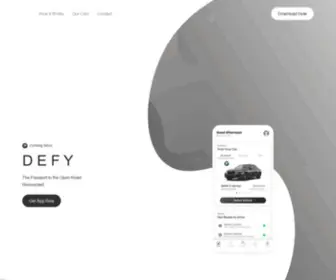 Defytech.com(DEFY Technologies) Screenshot