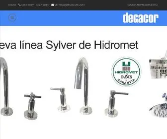 Degacor.com(Degacor Materiales para la construccion) Screenshot