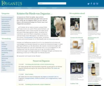 Deganius.de(Kräuter) Screenshot