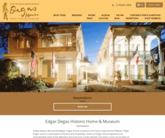 Degashouse.com(Degas House) Screenshot