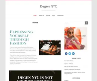 Degen-NYC.com(Degen NYC) Screenshot