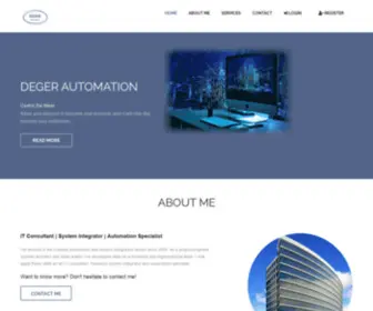 Deger.be(Deger Automation) Screenshot