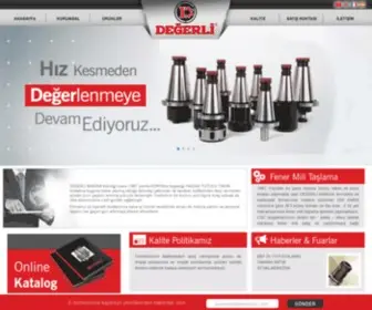 Degerlimakina.com(Değerli) Screenshot