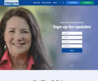 Degette.com(Diana DeGette for Congress) Screenshot